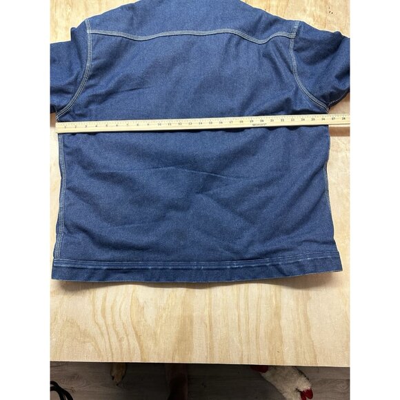 VTG 70’s Men’s OshKosh B’Gosh Denim Detroit Barn Jacket Size 50L (XL) USA Bomber - Picture 12 of 12